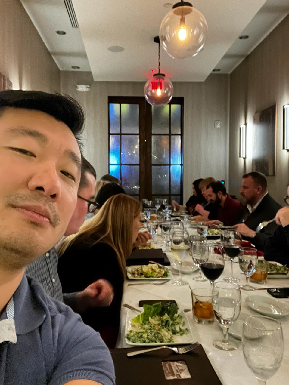 Cato Networks partner dinner in Greenville, South Carolina 2022