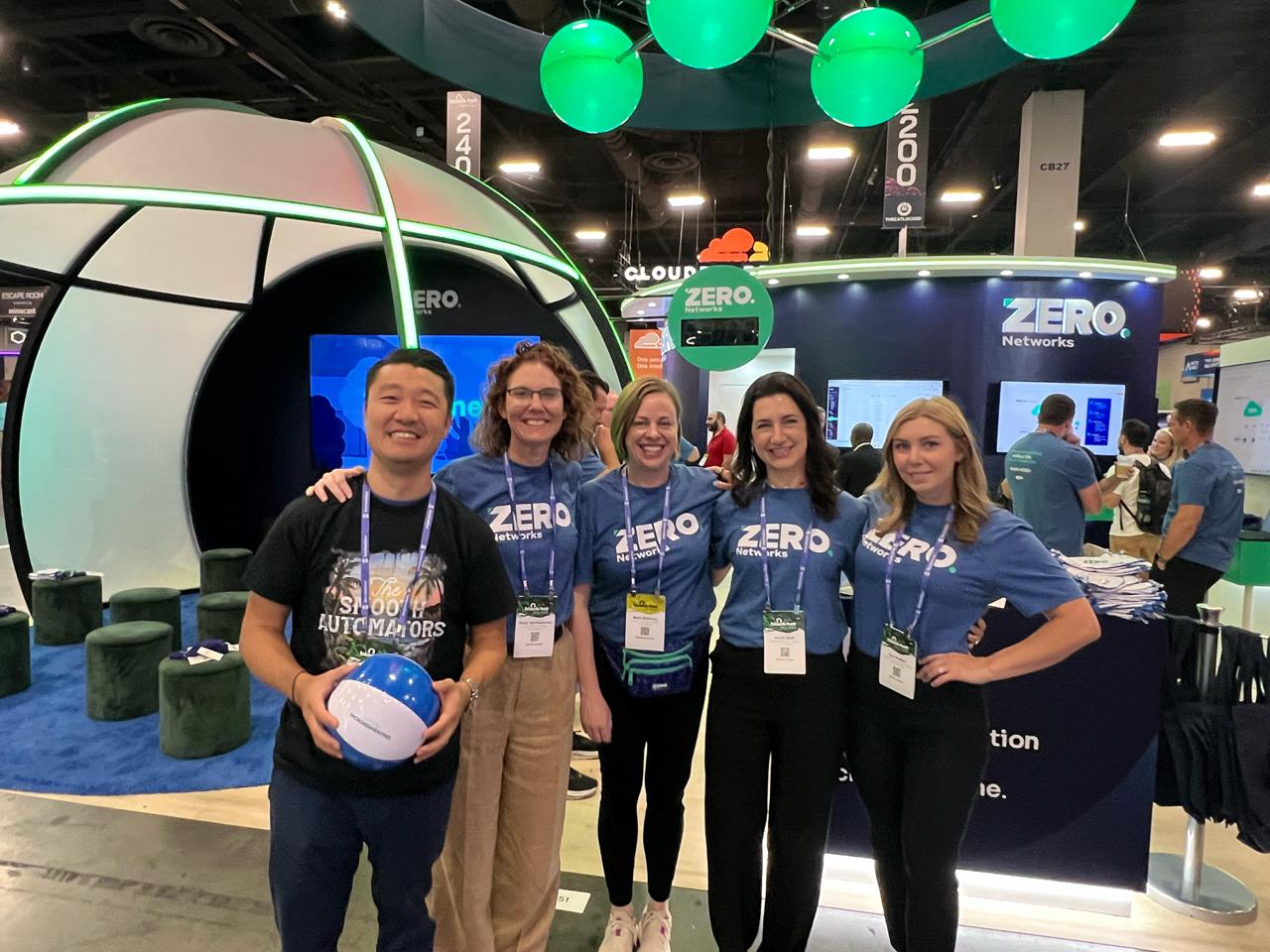 Evin Safdia at RSA Conference with Zero Networks